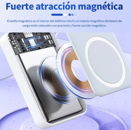 Bateria Externa  Inalámbrico tipo Magsafe 5000mAh