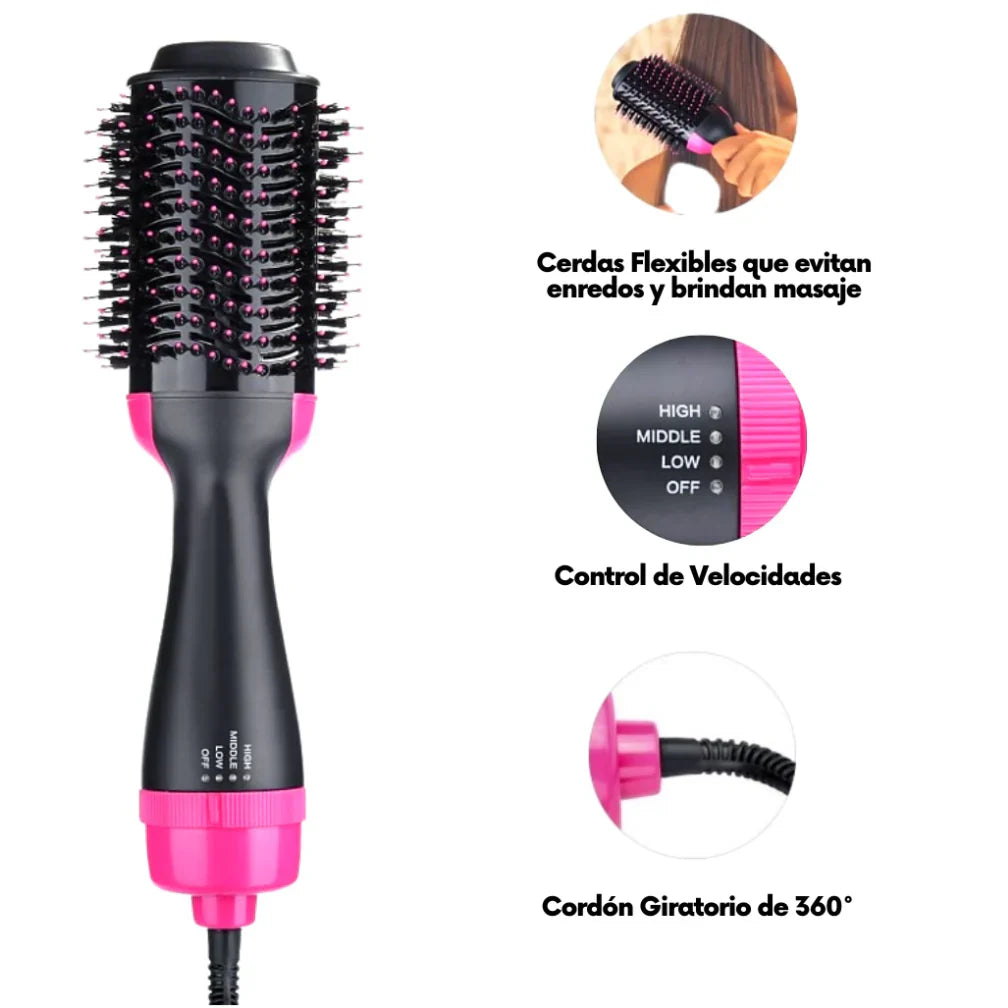 DRYING BRUSH Secador 3 En 1 De Cabello